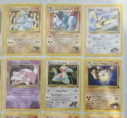 Pokemon 32 Card Lot • Gym Challenge / Heroes, JP Card • Vintage (MP-HP) READ DSC - Image 4