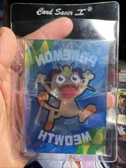 Pokemon Chinese Elf Eif Origin Collection Meowth Stained Glass Card US Seller - Image 2