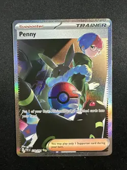Penny 239/091 Paldean Fates NM Full Art Pokemon Card S&V English - Image 1