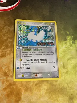 Altaria EX Deoxys 1/107 Reverse Holo Rare Stamped Pokemon Card 2005. LP+ - Image 1