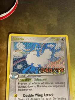 Altaria EX Deoxys 1/107 Reverse Holo Rare Stamped Pokemon Card 2005. LP+ - Image 2
