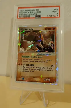 Pokemon - Regirock Ex Holo 98 - Hidden Legends PSA9 Mint TGC Card Game Top Rare - Image 2