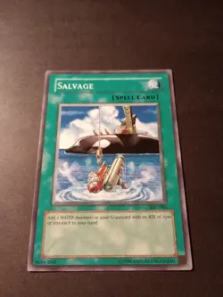 Yu-Gi-Oh! Salvage Common Spell Card IOC-096 LP - Image 1