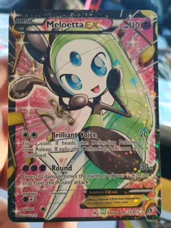 Pokemon Cards Meloetta Ex RC25/RC25 & Emolga Ex 143/146 - Image 2