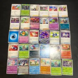 Pokemon Card Lot Of 30 Japanese Common Uncommon Rare - Image 1