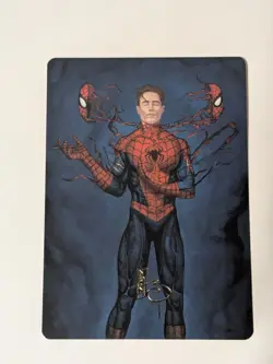 MTG Spiderman Secret Identity 6/54 Gold Stamped Art Card - Image 1