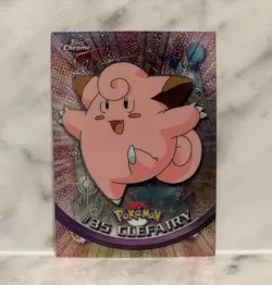 Clefairy #35 Topps Chrome Animation Edition 2000 Series 1 T.V Holo Pokemon Card - Image 1