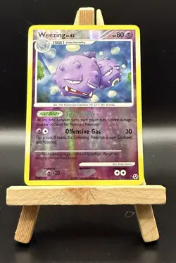 Pokemon Card - Weezing 31/106 - Great Encounters - Reverse Holo LP - Image 1