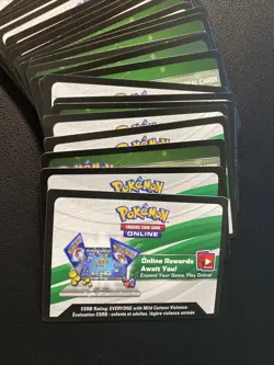Pokemon TCG Online Card Codes Random Packs Sun Moon - SV - SWSH (Lot of 50) - Image 2