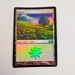 Magic the Gathering MTG M11: PLAINS Land FOIL (231) NM - Image 1