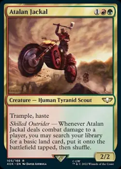 1x ATALAN JACKAL - Warhammer 40k - MTG - Magic the Gathering - Image 1