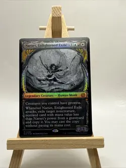 MTG - Narset, Enlightened Exile - Foil Showcase - MAT 0088 - MoM: Aftermath 💎 - Image 1