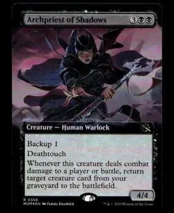 Archpriest of Shadows (Extended Art) 356 Foil R March of the Machine - Image 1