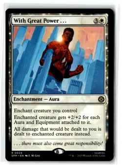 2025 Marvel's Spider-Man With Great Power... Expansion/Rare #24 - Image 1