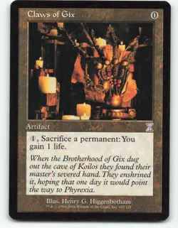 Claws of Gix Timeshifted Regular - Image 1