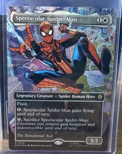 Spectacular Spider-Man (0239) (Borderless) (Textured Foil) Marvel's... - Image 2