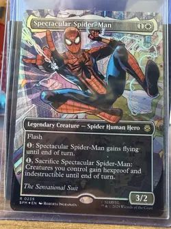 Spectacular Spider-Man (0239) (Borderless) (Textured Foil) Marvel's... - Image 4