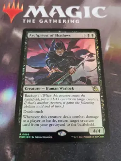 MTG. Archpriest of Shadows. Foil. March of the Machine. Pack Fresh - Image 1