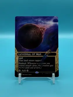 Cathedral Of War (0006) (Borderless) - Edge Of Eternities: Stellar Sights - NM - Image 1