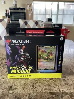 Magic the Gathering MtG TCG March of the Machine Cavalry Charge Commander Deck - Image 1