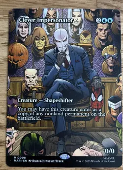 Clever Impersonator Magic The Gathering Spider-Man Full Art - Image 1