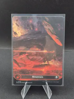 Mountain (0265) (Borderless) Edge of Eternities Foil - Image 1