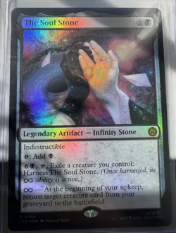 Magic: The Gathering Spiderman- The Soul Stone Foil 0066 Near Mint - Image 1