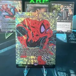Arachnogenesis (Borderless) Marvel Universe Eternal-Legal FOIL - Image 1