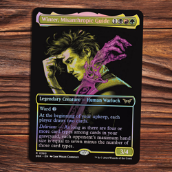 Winter, Misanthropic Guide - FOIL - Duskmourn - Magic the Gathering - Image 1
