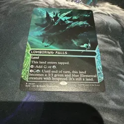 Lumbering Falls (0024) (Borderless) Edge of Eternities: Stellar Sights Regular - Image 1