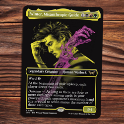 Winter, Misanthropic Guide - Duskmourn - MTG - Image 1