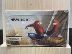 Magic The Gathering MTG: Universes Beyond Spider-Man Play Booster Box Sealed - Image 1