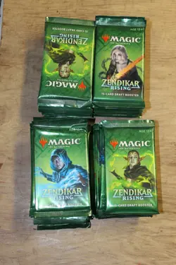 MTG Zendikar Rising Draft Boosters x38 - Image 1