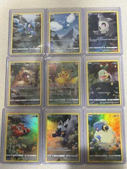 Pokemon TCG Crown Zenith Galarian Gallery NM Full Art Set 9 GG26-GG34 - Image 1