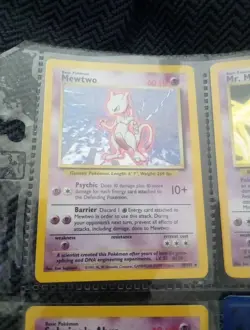 Mewtwo 10/102 Pokemon TCG 1999 Base Set Holo Unlimited Rare HP - Image 1