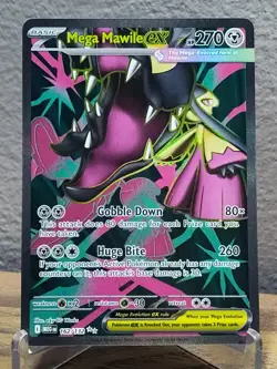 Mega Mawile ex Full Art Ultra Rare 162/132 Pokemon Mega Evolution English - Image 1
