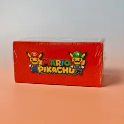 Pokemon Center Special Box Super Mario Pikachu Japanese SEALED - Image 2