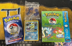 Pokemon COMPLETE IN BOX Overgrowth Theme Deck! OPENED CIB Grass Water - Image 1