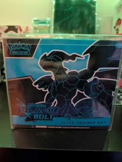 Black Bolt Elite Trainer Box ETB POKEMON CENTER - New and Sealed W/ Protector - Image 1
