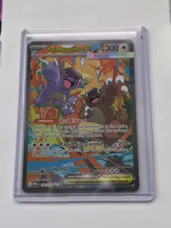 Mega Kangaskhan EX SIR 182/132 Near Mint Mega Evolution English Pokemon TCG - Image 1
