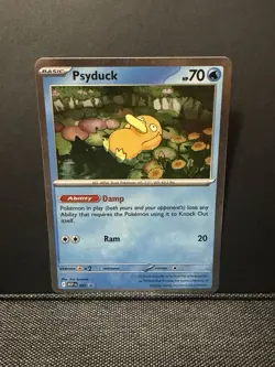 Pokemon TCG Psyduck MEP 007 Mega Evolution Blister Promo - Image 1