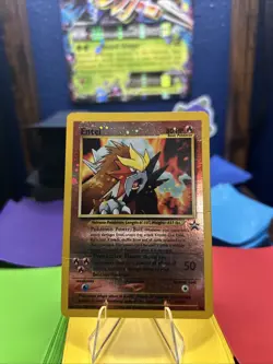 Pokemon TCG Entei Wizards Black Star Promos 34 Holo Promo Promo - Image 1