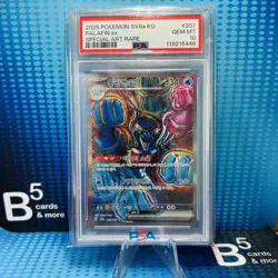 Pokemon 2025 Palafin ex 207/187 Special Art SAR SV8a KO Korean GEM MINT PSA 10 - Image 1