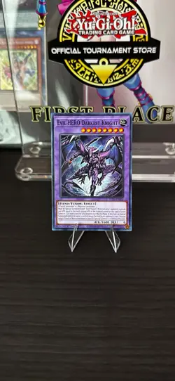 Yu-Gi-Oh! Evil HERO Darkest Knight SUDA-EN033 Common - Image 1
