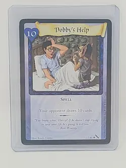 Dobby's Help Harry Potter TCG 11/140 Chamber of Secrets Rare Card Non Foil - Image 1