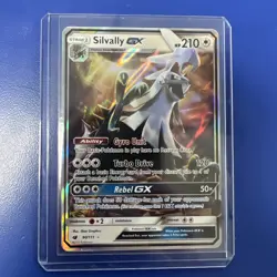 Pokemon Card Silvally GX 90/111 Crimson Invasion Half Art Ultra Rare Near Mint - Image 1
