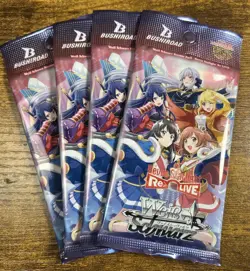 Weiss Schwarz Revue Starlight Re LIVE Booster Card Pack, Pack of 4 🔥 SEALED 🔥 - Image 3