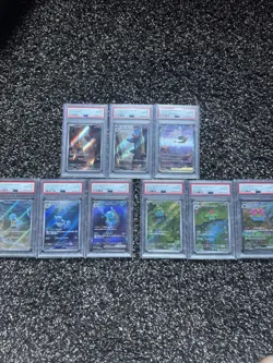 PSA 10 Charizard Venusaur Blastoise EVOs SEQ 9Set Pokemon Card 151 Japanese sv2a - Image 1