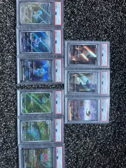 PSA 10 Charizard Venusaur Blastoise EVOs SEQ 9Set Pokemon Card 151 Japanese sv2a - Image 2