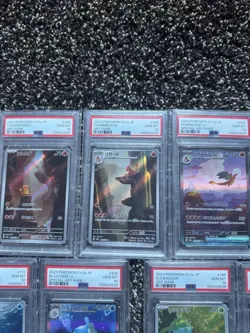 PSA 10 Charizard Venusaur Blastoise EVOs SEQ 9Set Pokemon Card 151 Japanese sv2a - Image 3